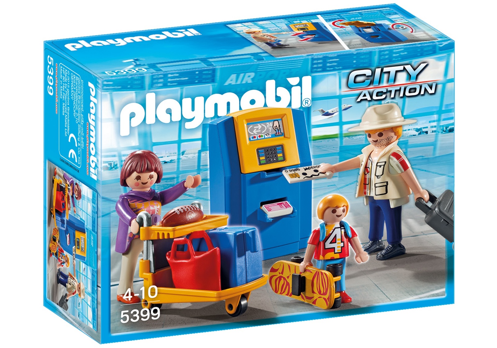 Playmobil: City Action - Airport Family at Check In image