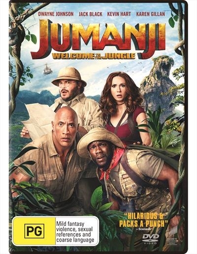 Jumanji: Welcome to the Jungle on DVD image