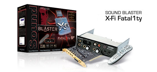 CREATIVE LABS SoundBlaster X-Fi Fatality image