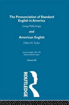 Pronunc Standard Eng America V by Daniel R. Davis image