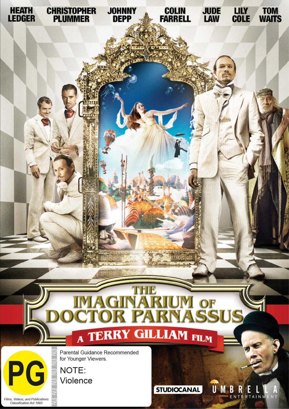 The Imaginarium Of Doctor Parnassus on DVD