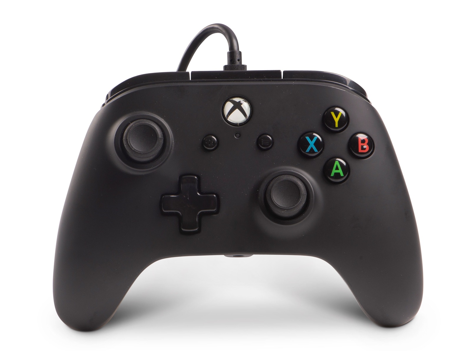 Xbox One Enhanced Wired Controller - Black for Xbox One image