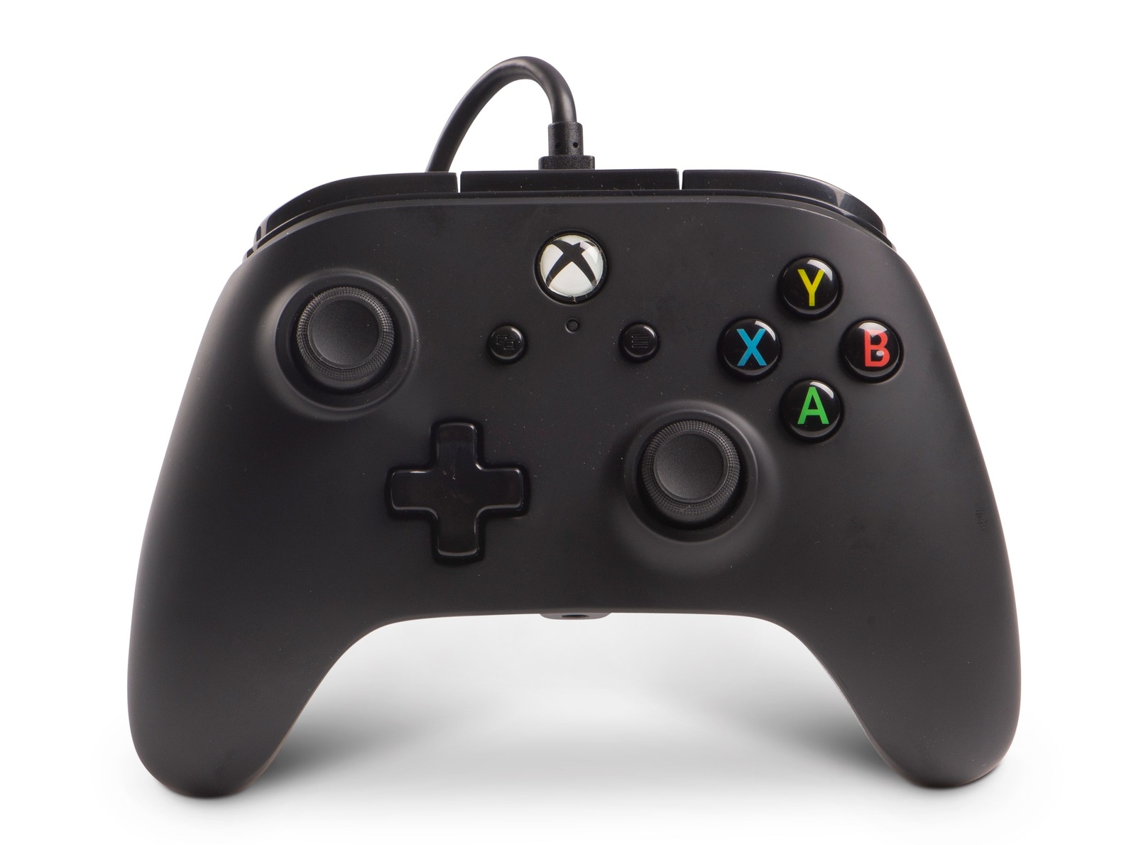 Xbox One Enhanced Wired Controller - Black on Xbox One