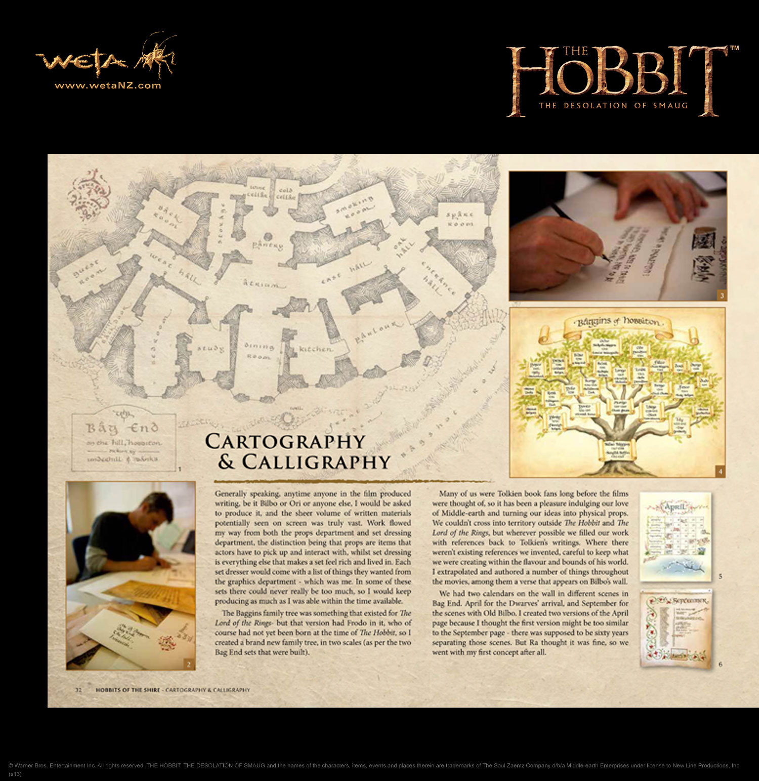 The Hobbit Desolation of Smaug Chronicles: Cloaks & Daggers by Weta image