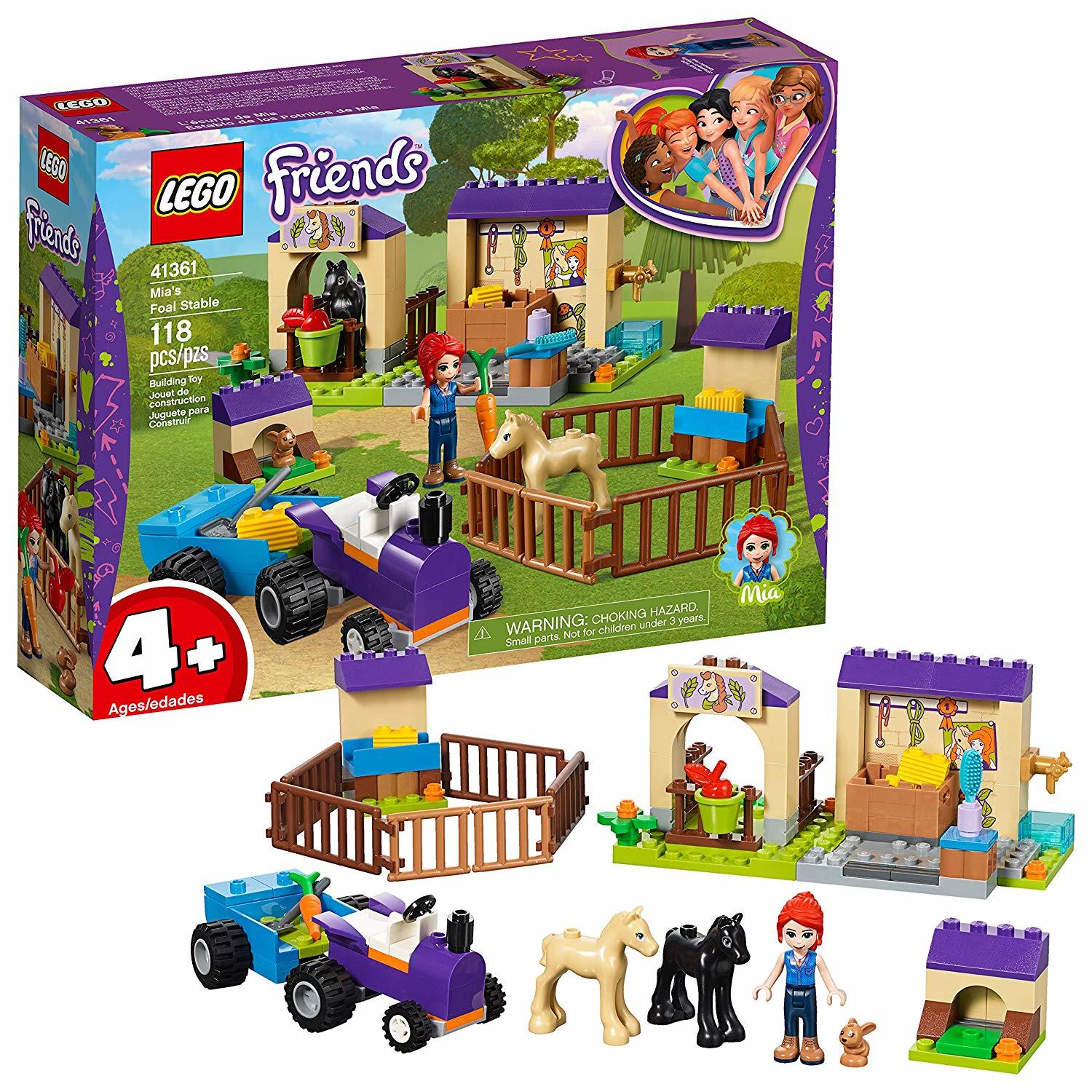 LEGO Friends: Mia's Foal Stable (41361) image