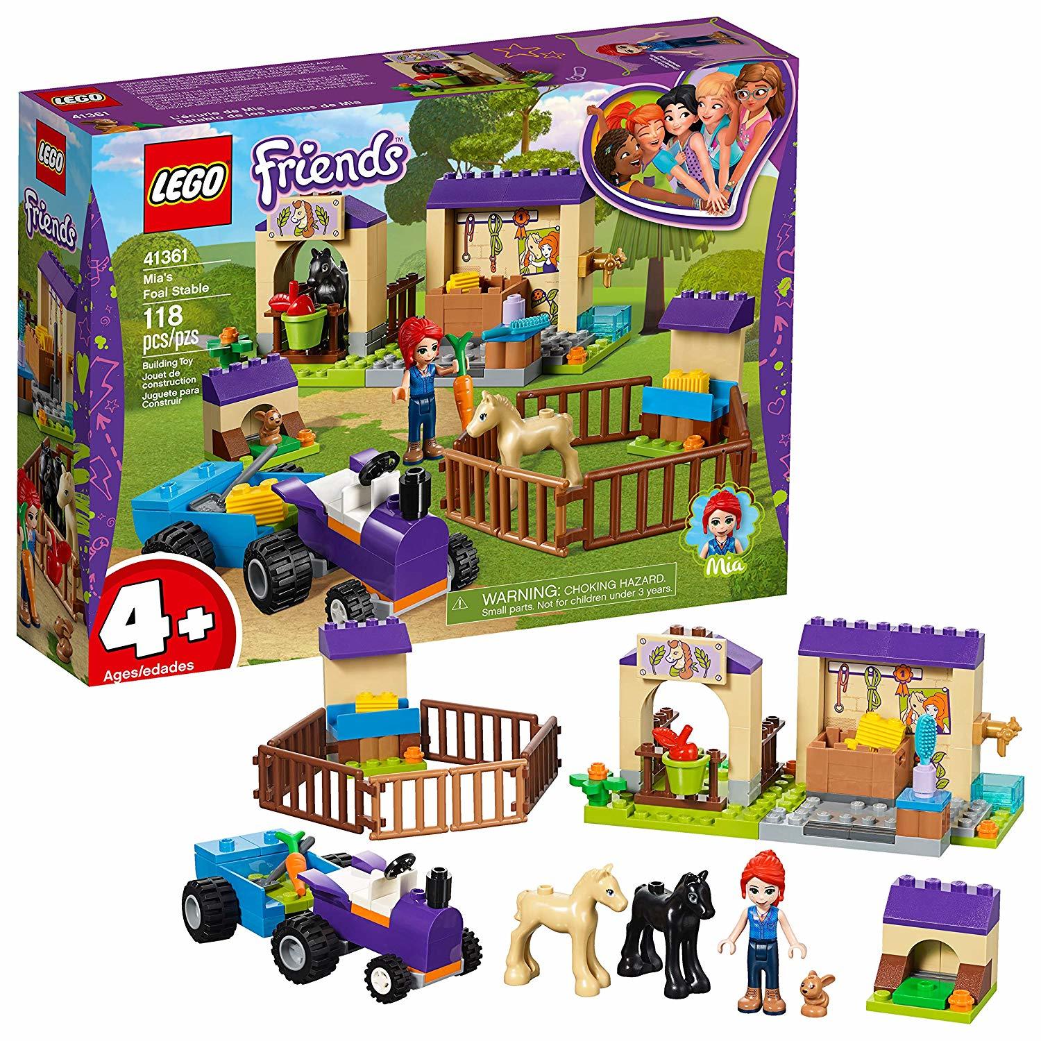 LEGO Friends - Mia's Foal Stable (41361) image