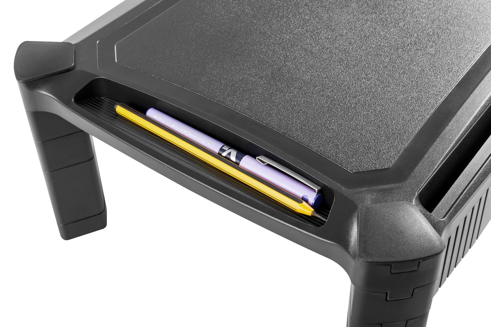 BRATECK: Modular multi-purpose height adjustable smart stand withdrawer. Max weight 10Kgs. image