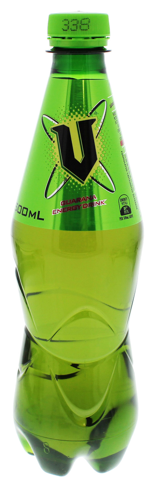 V Green Plastic Bottle 500ml (24 Pack) image