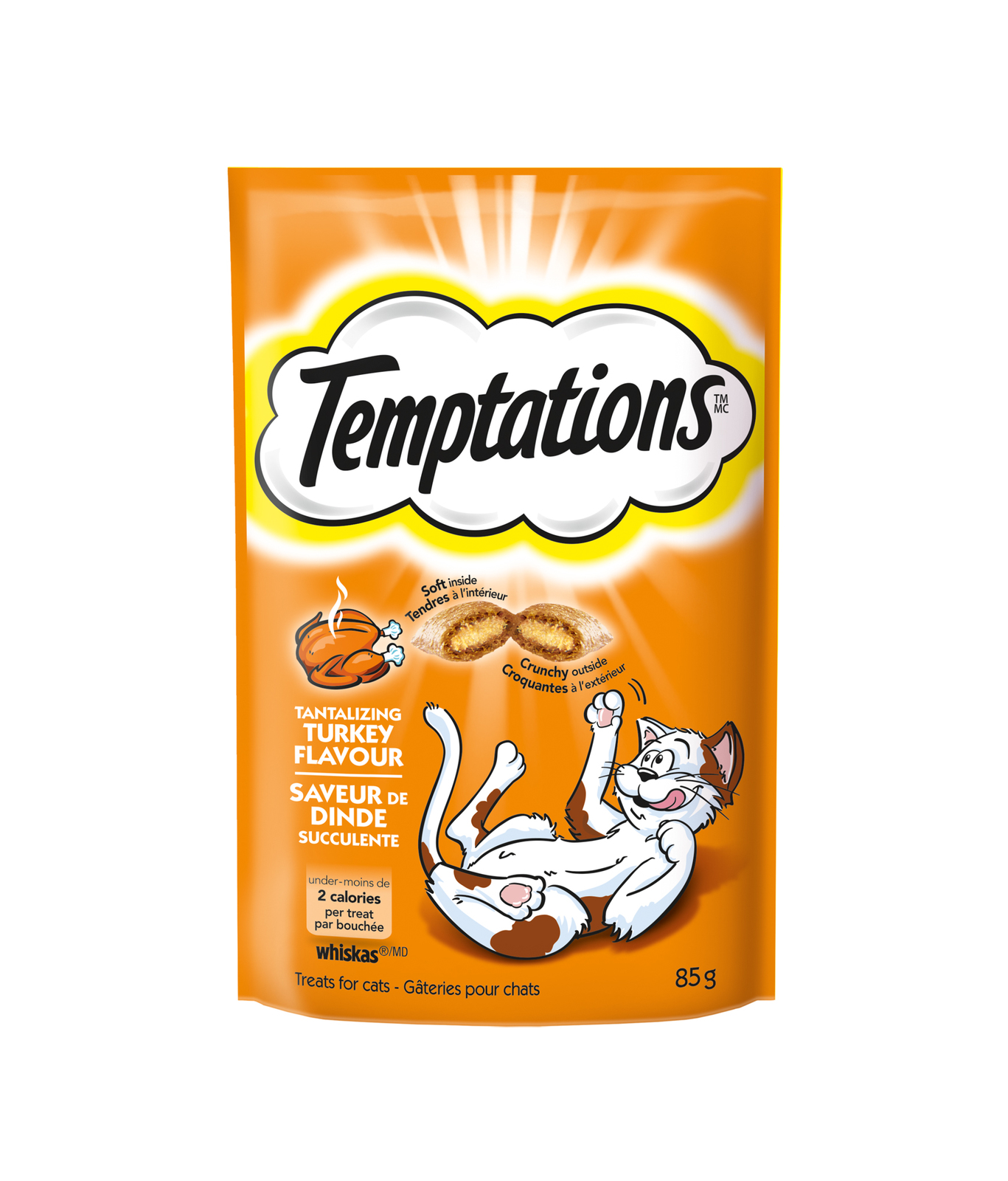 Buy Temptations Cat Treats Tantalizing Turkey (85g) at Mighty Ape NZ