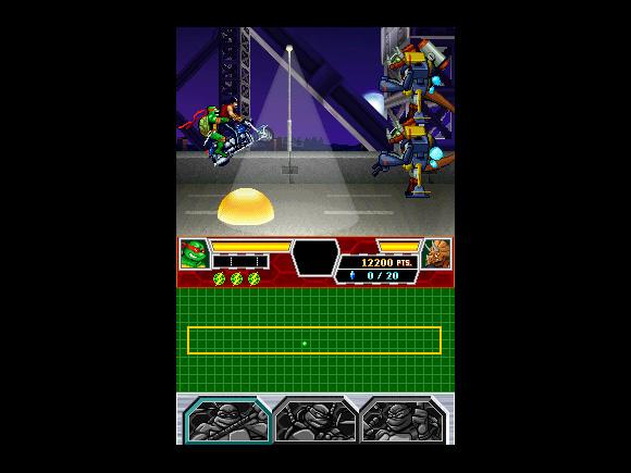 Teenage Mutant Ninja Turtles 3: Mutant Nightmare on DS