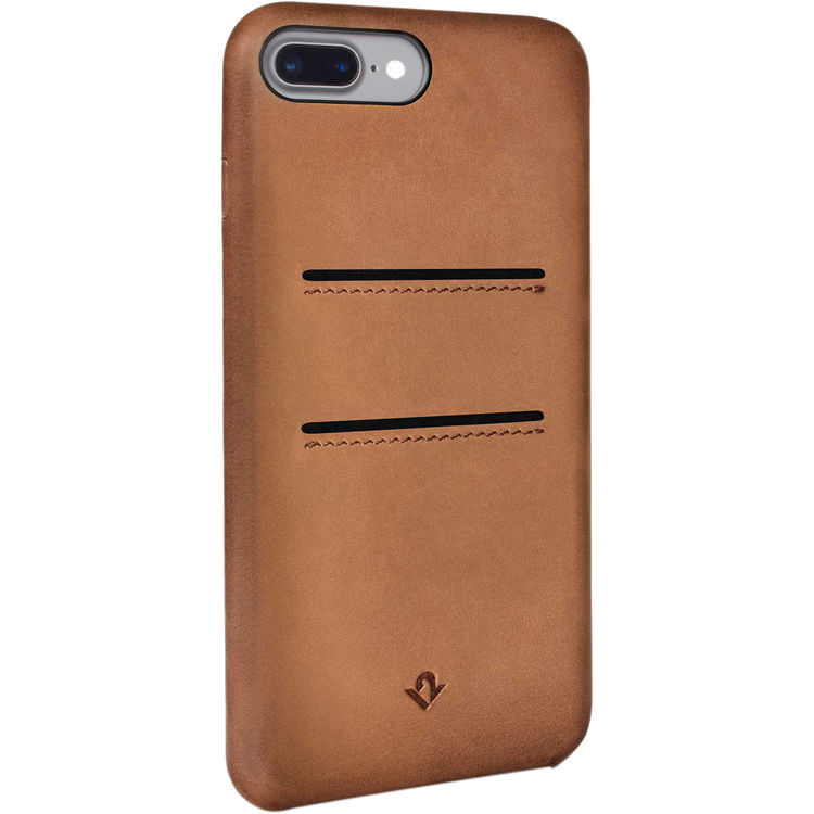 Twelve South Relaxed Leather case w/pockets for iPhone 6/6S/7 Plus (Cognac) image