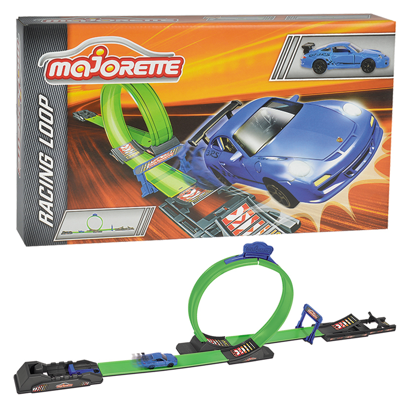 Majorette: Racing Loop Set - (with 1 Car)