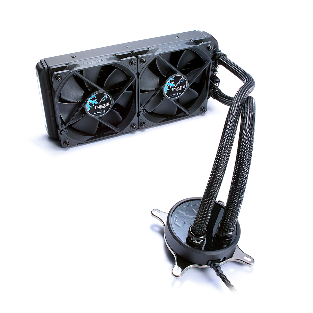 240mm Fractal Design Celsius S24 Blackout Edition AIO CPU Cooler image