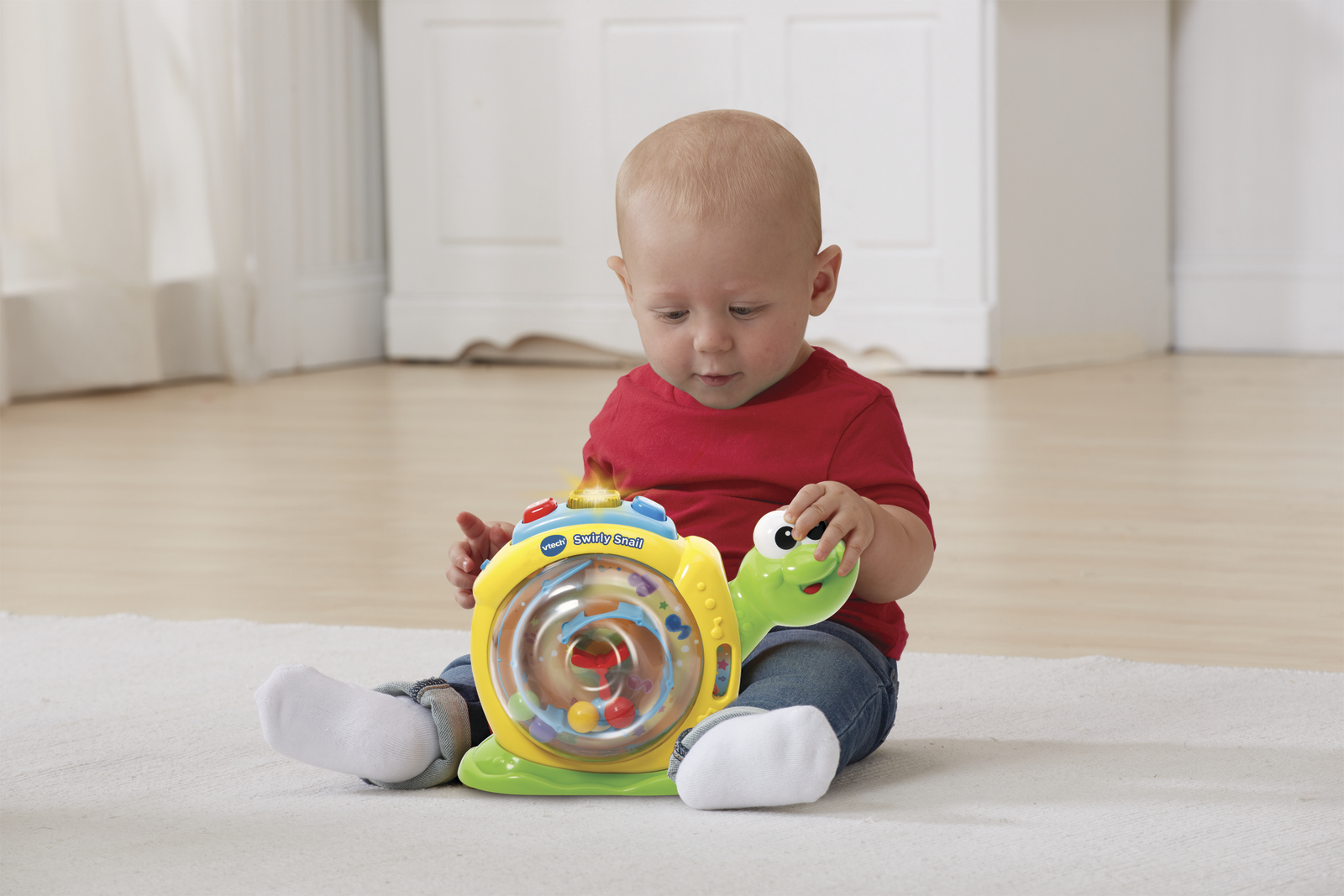 Vtech: Swirly Snail - Pop & Spin Toy image