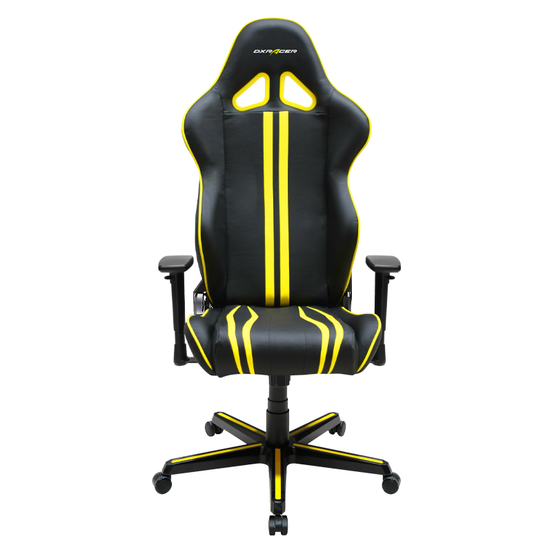 DXRacer Racing Series RZ9 Gaming Chair (Black & Yellow) for image