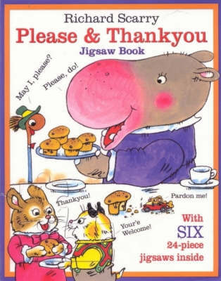 Please and Thankyou Jigsaw Book by Richard Scarry image