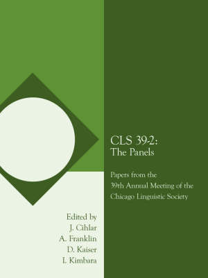 Cls 39-2 by J. Cihlar and A. Franklin