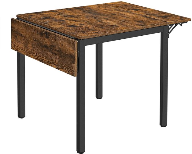 Buy Vasagle Folding Dining Table Rustic Brown at Mighty Ape NZ
