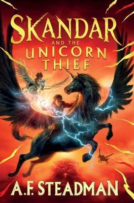 Skandar and the Unicorn Thief by A.F. Steadman image