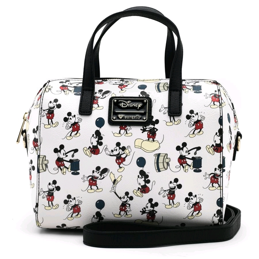 Loungefly Disney Mickey Print Duffle Bag Women's at Mighty Ape