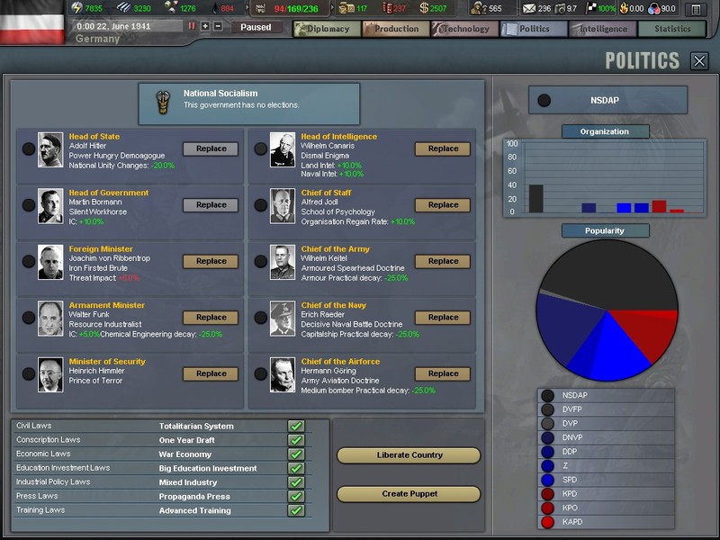 Hearts of Iron III for PC image
