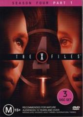 X-Files, The Season 4: Part 1 (3 Disc) on DVD