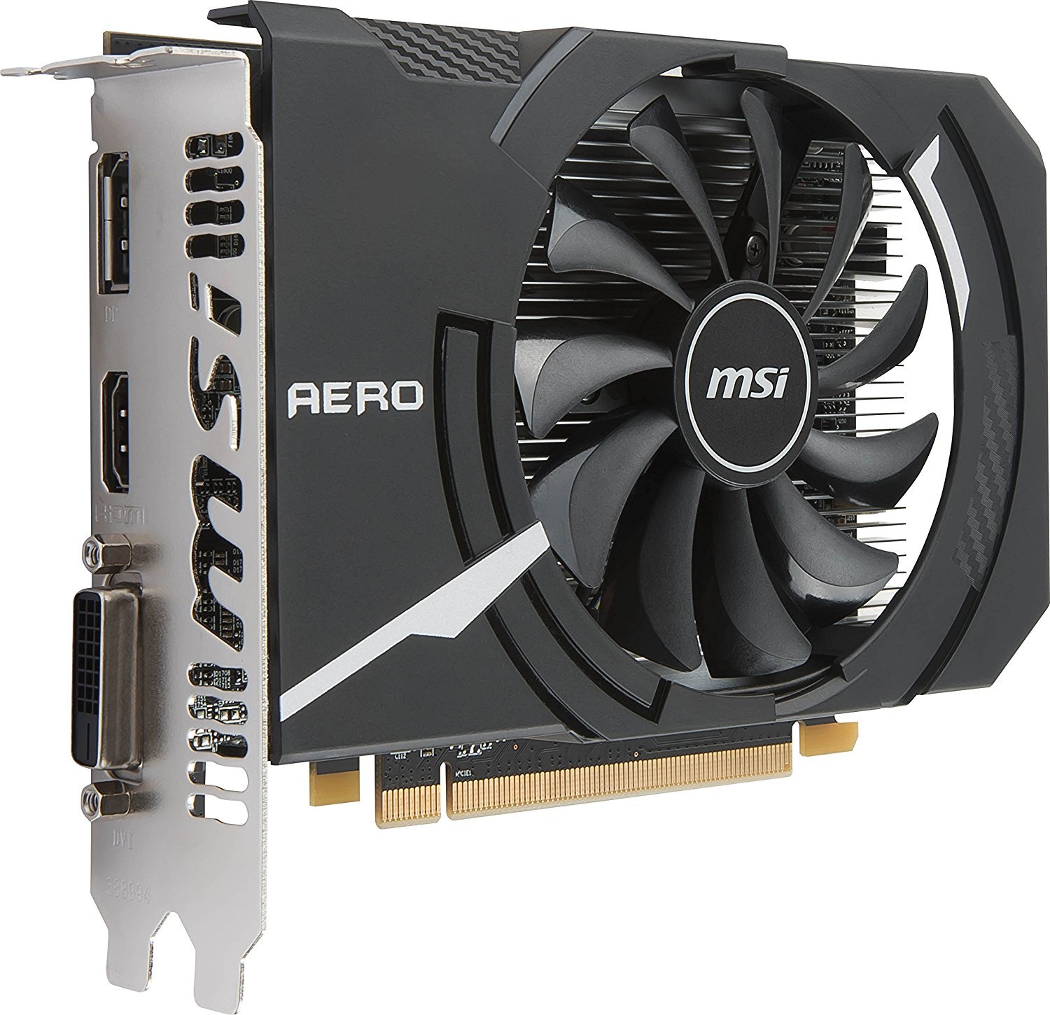 MSI Radeon RX 550 Aero 2GB Graphics Card image