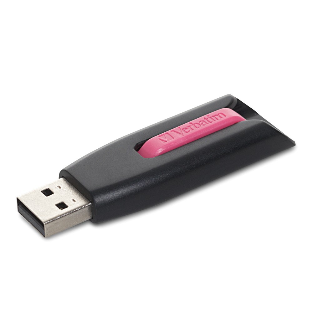 Verbatim Store'n'Go V3 USB 3.0 Drive - 32GB (Hot Pink) image