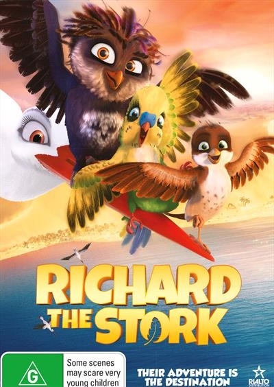 Richard the Stork on DVD image