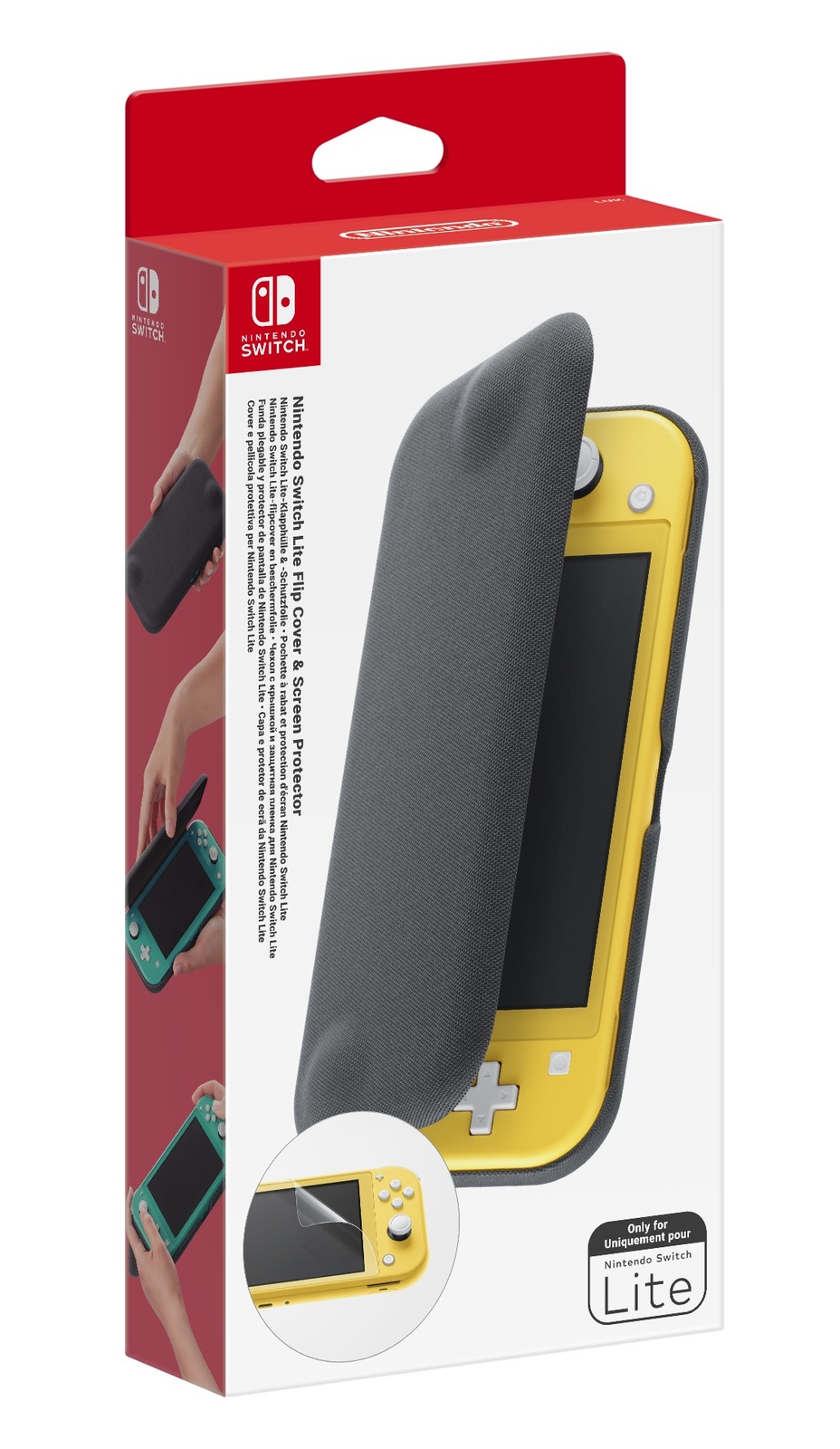 Nintendo Switch Lite Flip Cover + Screen Protector Switch Buy Now