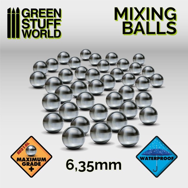 GSW Stainless Steel Mixing Balls (6.35mm) at Mighty Ape NZ