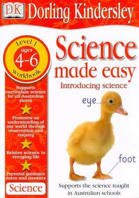 Science Made Easy Workbook 1: Introducing Science (Level 1: Age 4-6): Science M by Et Al Evansdavid image