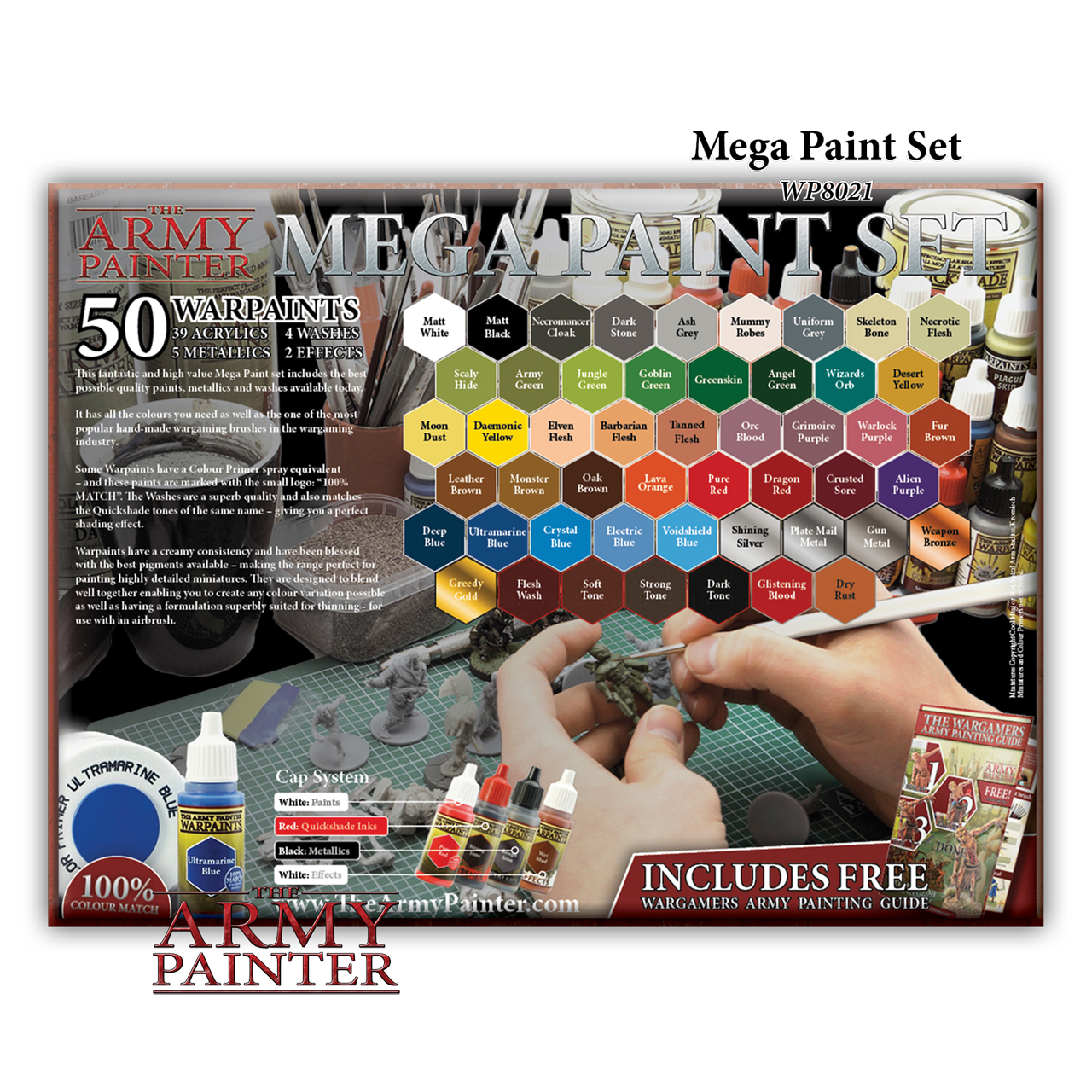 Army Painter: Warpaints - Mega Paint Set