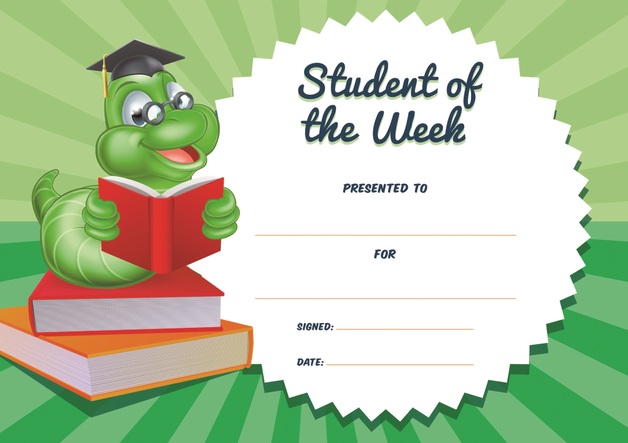 Avery Merit Certificates - Student Of The Week (Pack of 36)