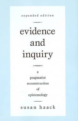 Evidence And Inquiry by Susan Haack image