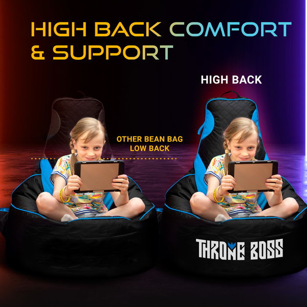 Throne Boss Gaming Bean Bag Chair Buy Now at Mighty Ape NZ