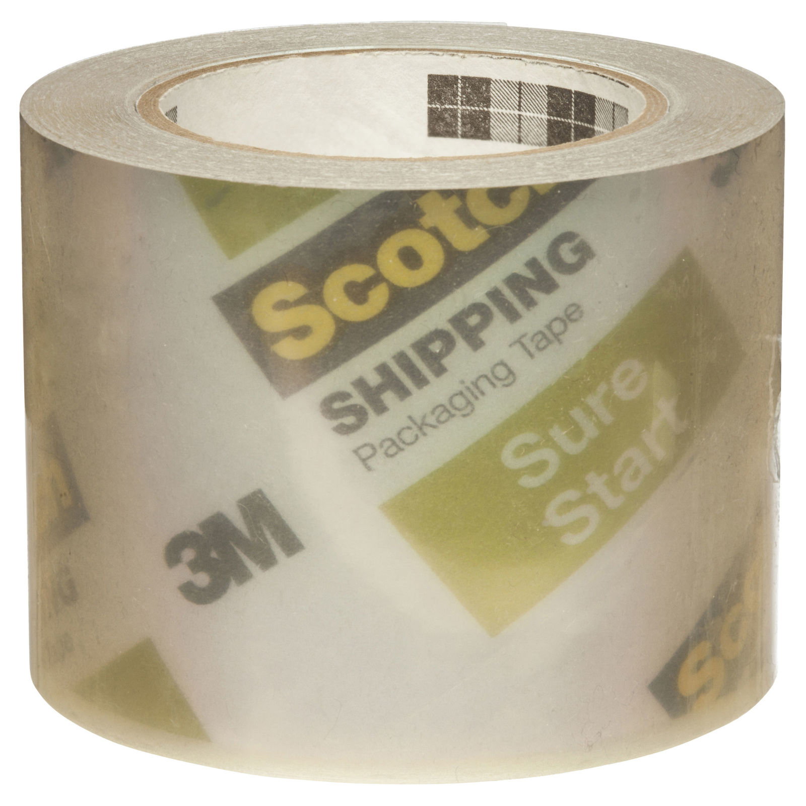 Scotch Sure Start Shipping Packaging Tape Refill 2 Pack - Clear (48mm x 22.8m) image