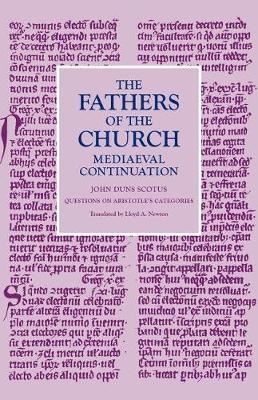 Questions on Aristotle's Categories by John Duns Scotus image