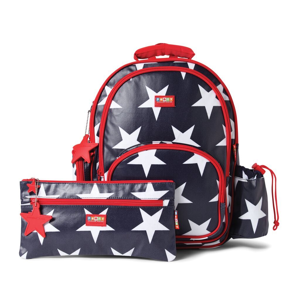 Navy Star Large Backpack image