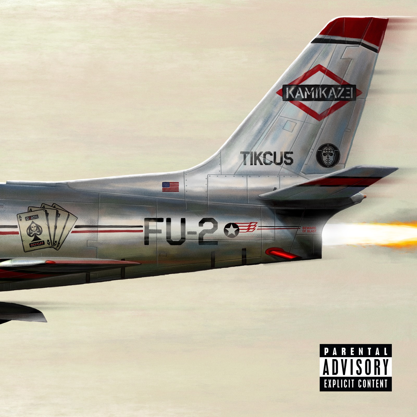 Kamikaze on CD by Eminem