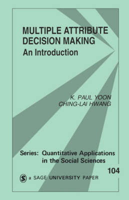 Multiple Attribute Decision Making by K.Paul Yoon image