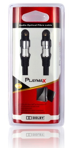 Playmax Universal Optical Cable (PS3/Xbox 360) for Xbox 360 image