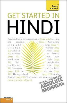Get Started in Beginner's Hindi: Teach Yourself by Rupert Snell image