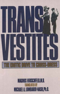 Transvestites by Magnus Hirschfeld image