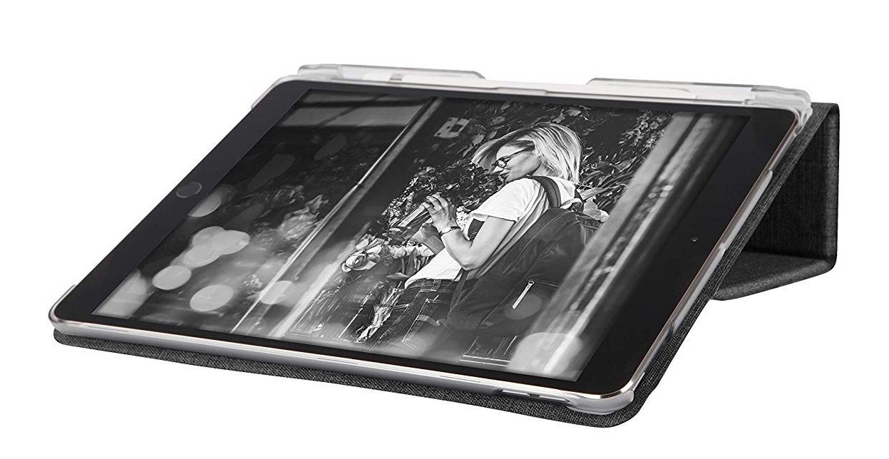 STM Atlas iPad 5th/6th gen/Pro 9.7/Air 1-2 Folio - Charcoal image
