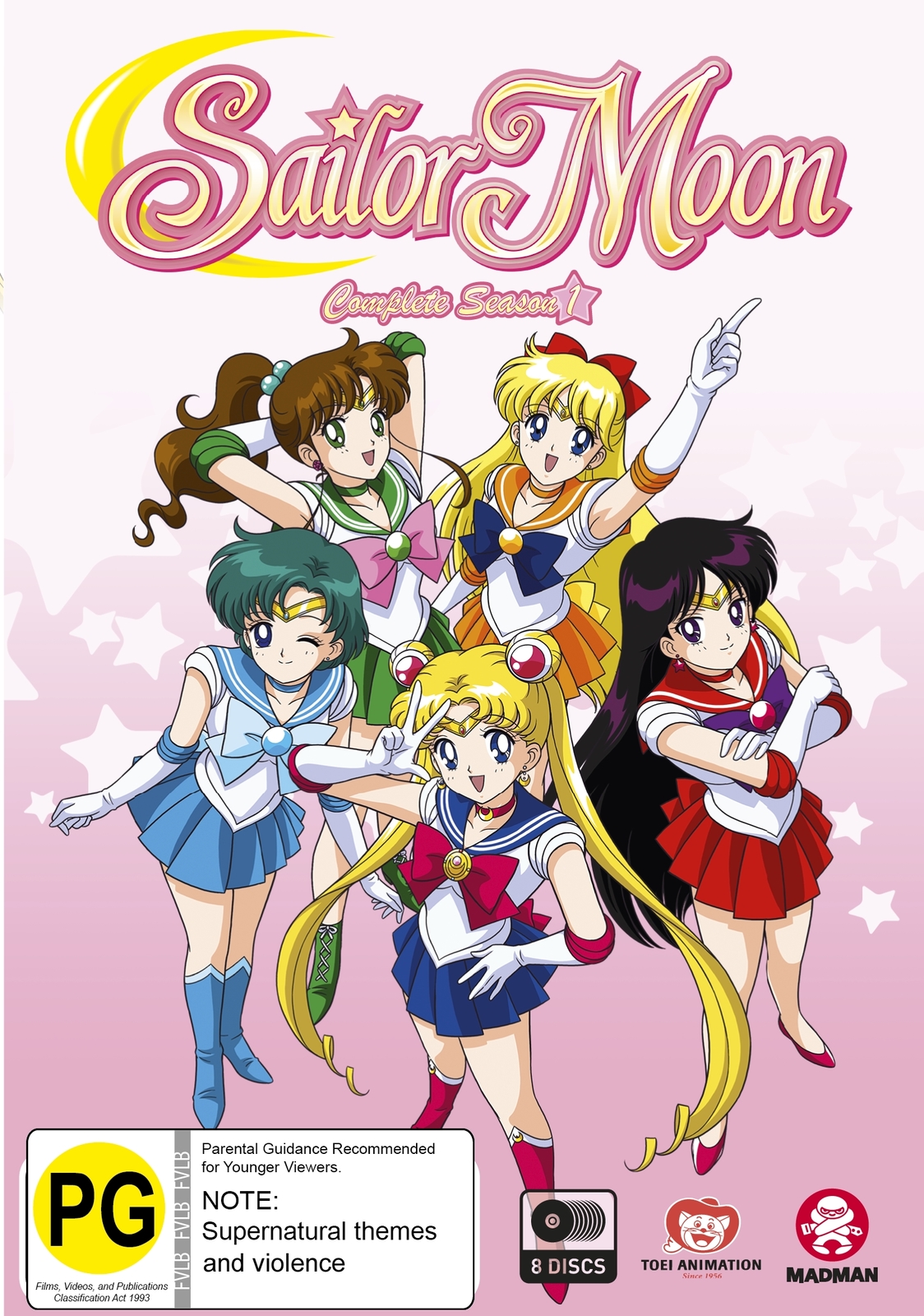 Sailor Moon - Complete Season 1 on DVD image