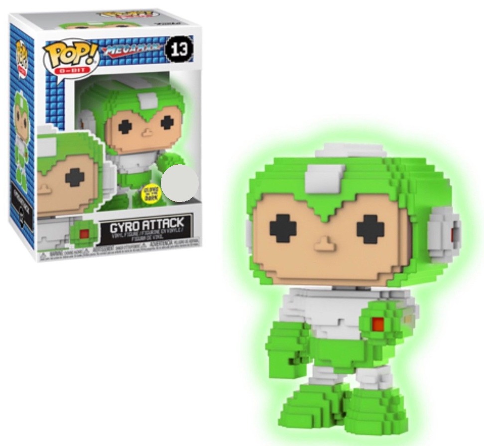 Mega Man 8-Bit (Gyro Attack Glow) - Pop! Vinyl Figure image