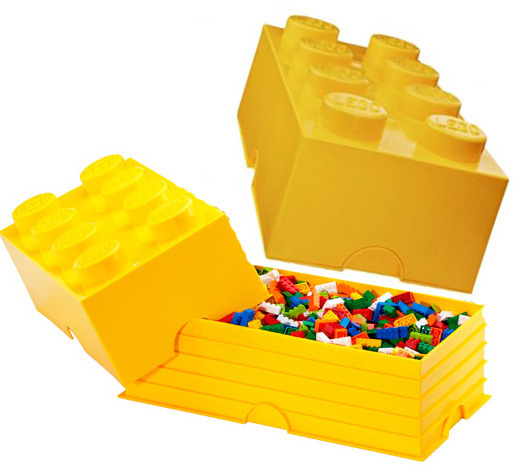 LEGO: Storage Brick 8 - Yellow | at 