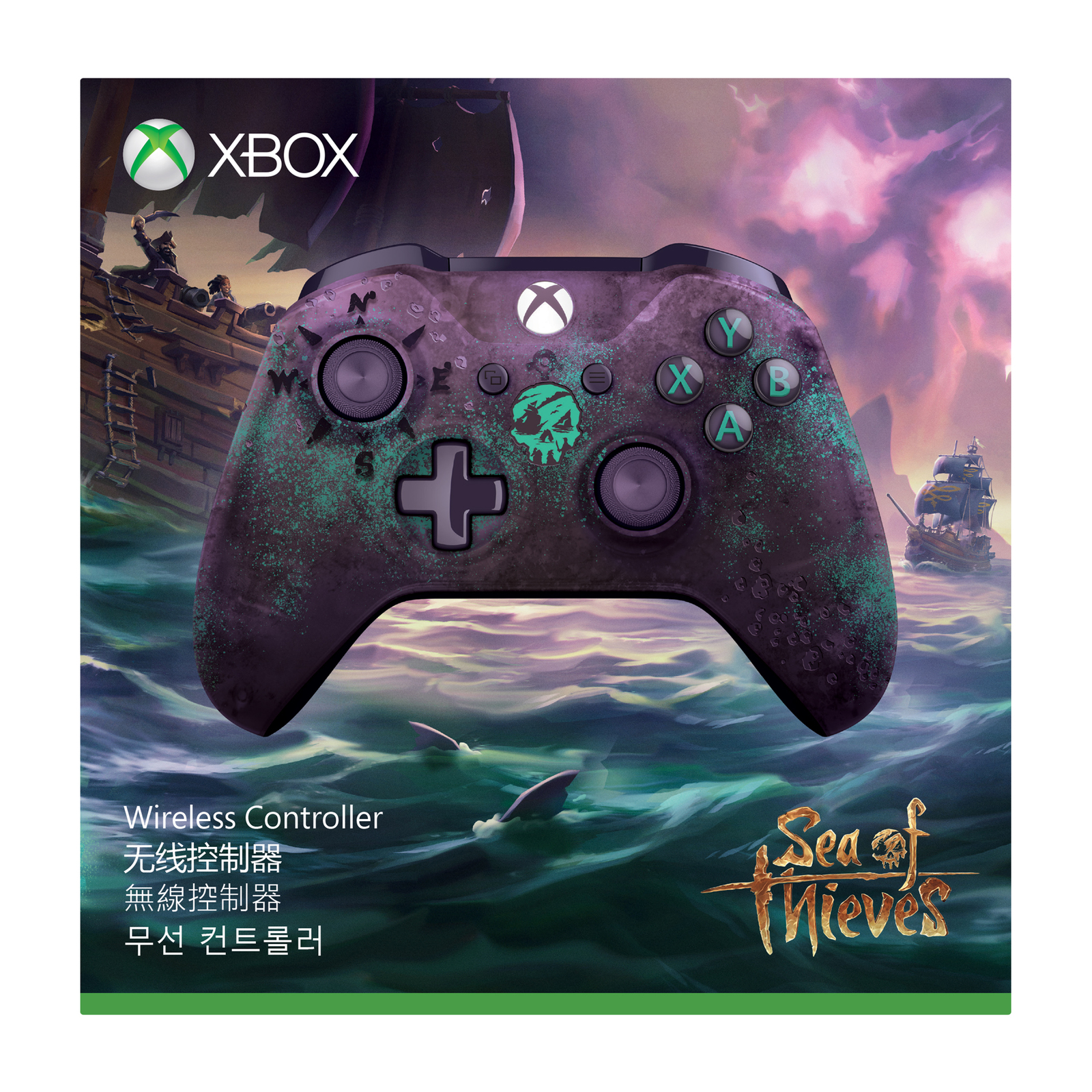 Xbox One Wireless Controller - Sea of Thieves Limited Edition (with Bluetooth) for Xbox One image