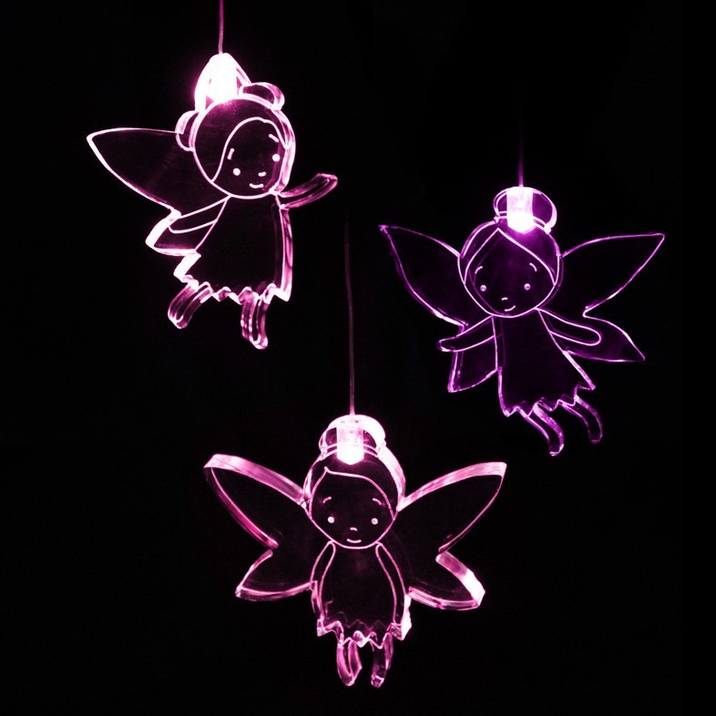 Mobile Night Light with Time - Fairy image